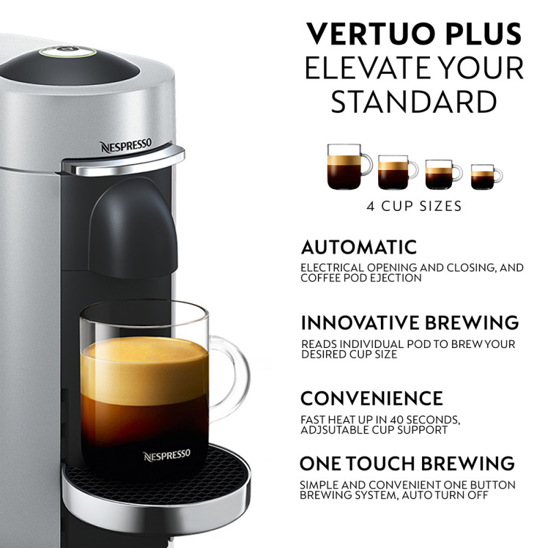 Nespresso Coffee Machine Nespresso Vertuo Plus M600 Espresso