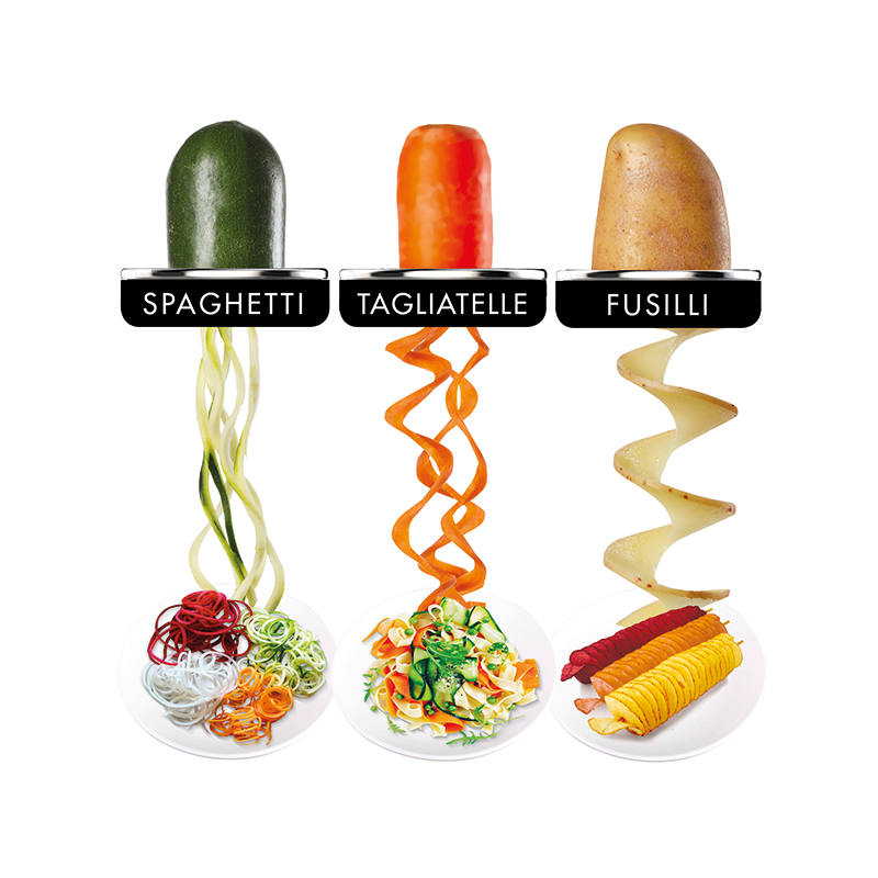 Magimix Official Accessories Spiral Expert Kit Vegetables Spiralizer